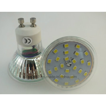 New 450lm Glass Housing with Cover 5W GU10 2835 SMD LED Bulb